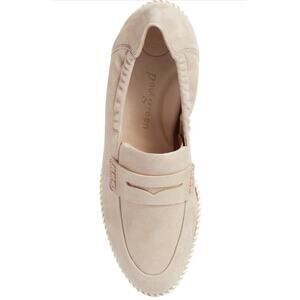 Paul Green Sally Penny Loafer in Cachemire Suede Metallic Size US 8 / AT5.5